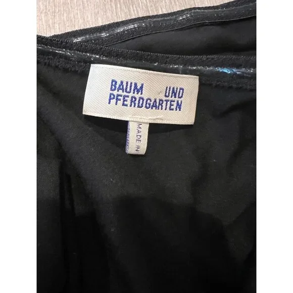 BAUM UND PFERDGARTEN Black Midi dresses Size S - Picture 7 of 10